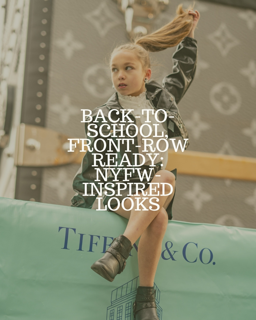 Back-to-school NYFW-inspired fashion editorial by Jenna Brooke