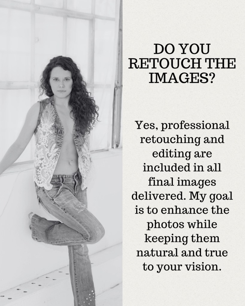 Professional photo retouching by Jenna Brooke Photography in NYC